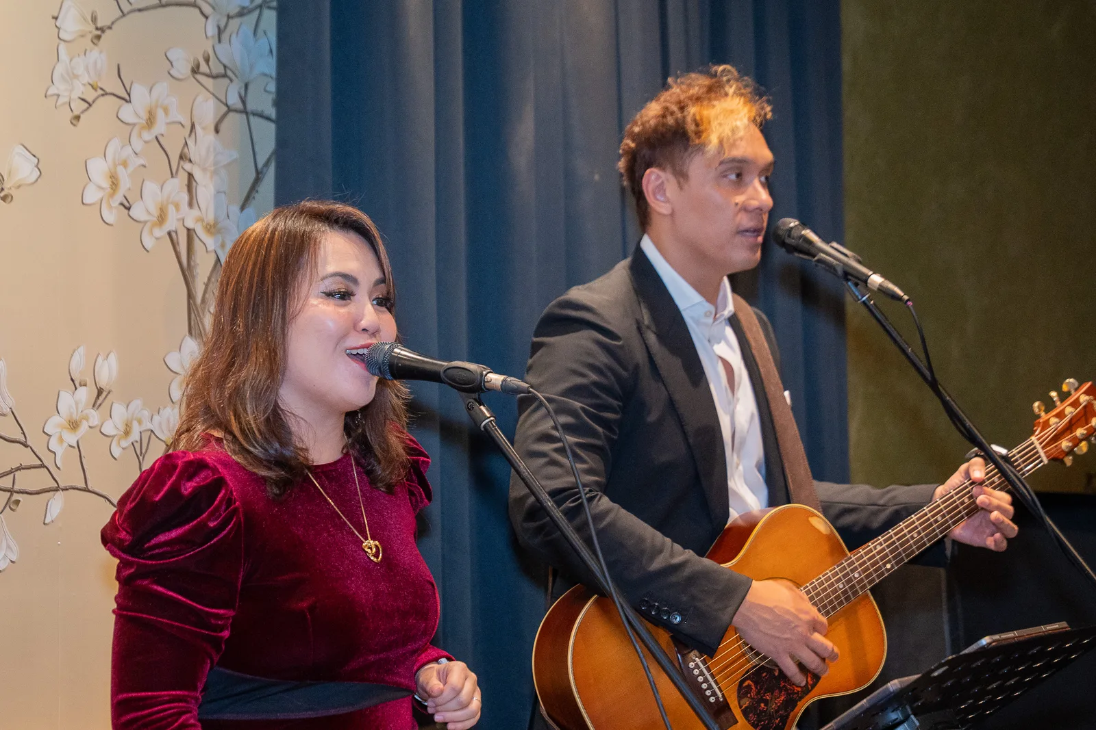 Corporate assignment coverage at a Singapore business event