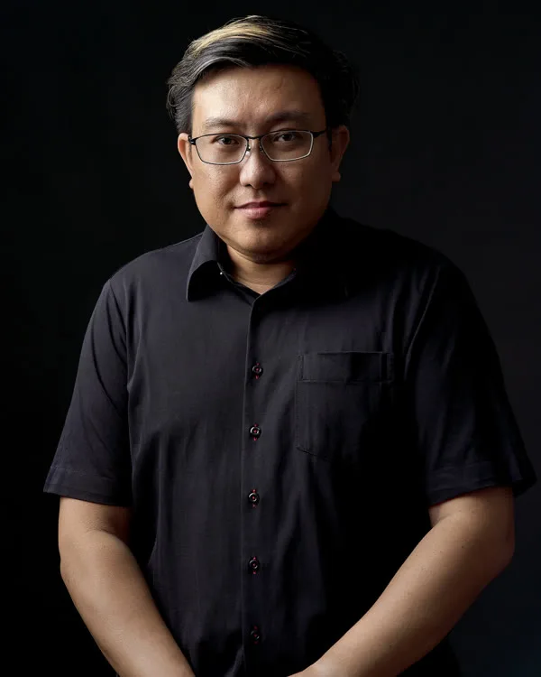 Portrait of Alvin Yap, Production Manager at RS Photography